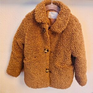 Zara Teddy Boucle Kids Jacket